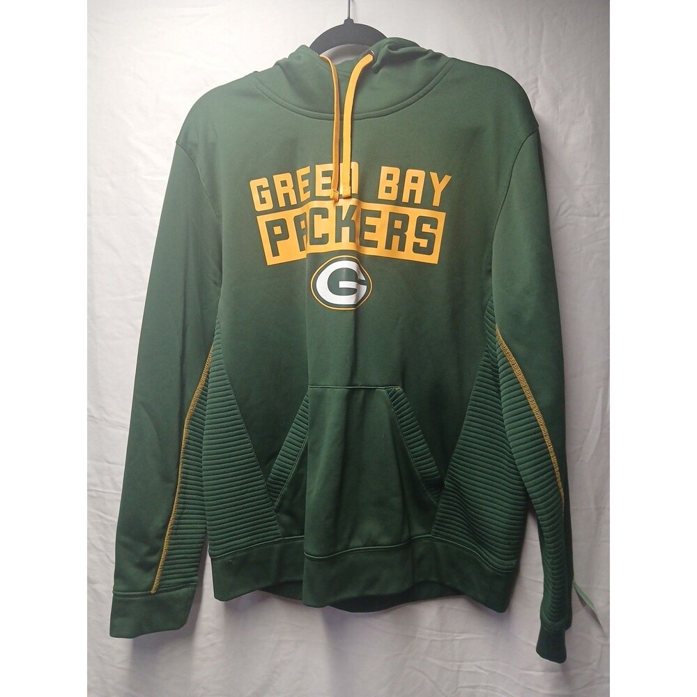 Green Bay Packers NFL Football TX3 Warm Hoodie Sweatshirt 'Green Men's size L